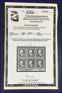 Momen Us Stamps #519 Mint Og Vlh Pse Cert Vf+ Lot #89764