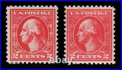 Momen Us Stamps #528a, 528b Mint Og Nh Lot #85166