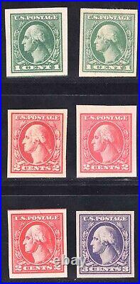 Momen Us Stamps #531-532,534-535,534a Mint Og Nh Xf Lot #78458