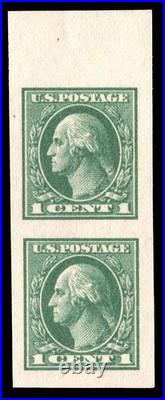 Momen Us Stamps #531 Imperf Pair Mint Og Nh Xf-sup Lot #96591