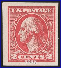 Momen Us Stamps #534b Imperf Mint Og Lh Vf Pf Cert Lot #98023
