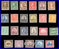 Momen Us Stamps #551-573 Complete Set Mint Og Nh Vf Lot #76414