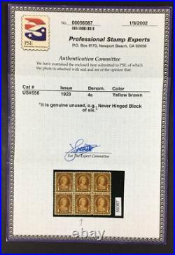 Momen Us Stamps #556 Mint Og Nh Pse Cert Xf Lot #93350
