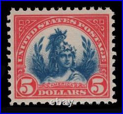 Momen Us Stamps #573 Mint Og Nh Pse Graded Cert Vf/xf-85 Lot #82104