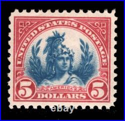 Momen Us Stamps #573 Mint Og Nh Pse Graded Cert Vf/xf-85 Lot #89400