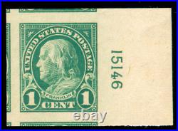 Momen Us Stamps #575 Mint Og Nh Pse Graded Cert Gem-100j Lot #88425