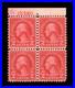 Momen Us Stamps #579 Intact Plate Block Of 4 Mint Og Vlh Lot #94937