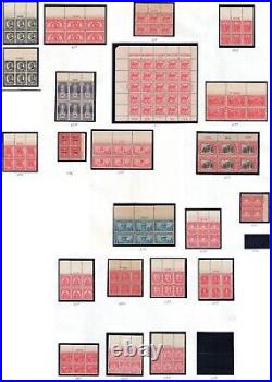 Momen Us Stamps #610/689, 630 Plate Blocks Collection Mint Og Nh Vf Lot #79922