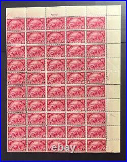 Momen Us Stamps #614-616 Full Sheets Mint Og Nh Cat $2,300 Lot #81879-6