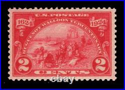 Momen Us Stamps #615 Mint Og Nh Pse Graded Cert Xf-sup 95j Lot #86081