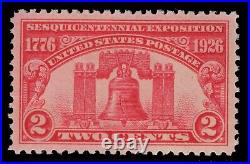 Momen Us Stamps #627 Mint Og Nh Pse Graded Cert Sup-98 Lot #85300