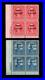 Momen Us Stamps #647-648 Intact Plate Blocks Of 4 Mint Og Nh Vf+ Lot #95049
