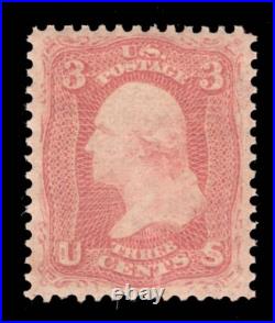 Momen Us Stamps #65 Mint Og Nh Pse Graded Cert Vf/xf-85 Lot #92356