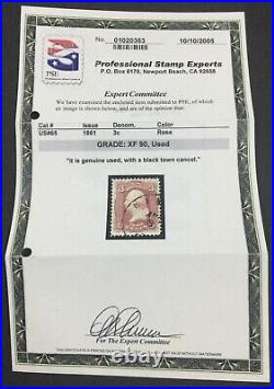 Momen Us Stamps #65 Used Pse Graded Cert Xf-90 Lot #76465