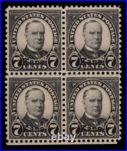 Momen Us Stamps #665 Block Mint Og Nh Lot #84516