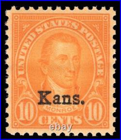 Momen Us Stamps #668 Mint Og Nh Xf Fresh Lot #96863