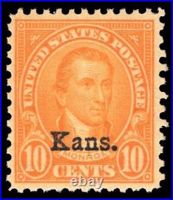Momen Us Stamps #668 Mint Og Nh Xf Lot #96454