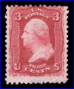 Momen Us Stamps #66 66tc6 Mint Og H Aps Cert Lot #95329