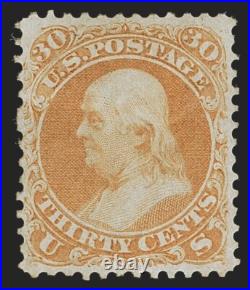 Momen Us Stamps #71 Mint Og H Pf Cert Lot #84609-19