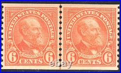 Momen Us Stamps #723 Line Pair Mint Og Nh Pse Graded Cert Gem-100 Lot #70101-1