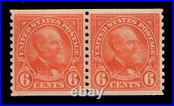 Momen Us Stamps #723 Pair Mint Og Nh Pse Cert Lot #84599