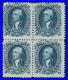 Momen Us Stamps #72 Intact Block Of 4 Mint Og H Rare Lot #94775-26