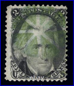 Momen Us Stamps #73 Green Cancel Used Scarce Lot #91225