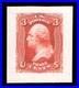 Momen Us Stamps #74tc2 Scarlet Trial Color Proof Vf Lot #94582