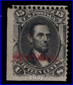 Momen Us Stamps #77s Specimen Mint Og Lh Lot #85056