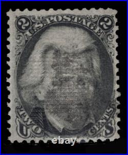 Momen Us Stamps #85b Z Grill Used Pse Cert Lot #86996