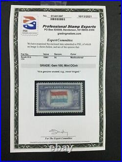 Momen Us Stamps #912 Mint Og Nh Pse Graded Cert Gem-100 Lot #74416