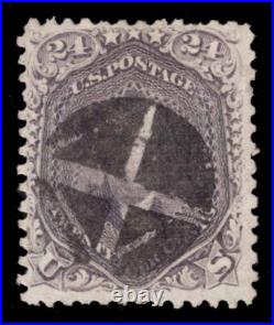 Momen Us Stamps #99 F Grill Used Lot #93359
