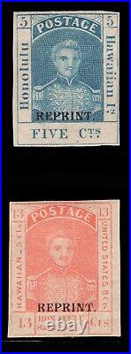 Momen Us Stamps Hawaii #10rs-11rs Mint Og H Lot #84190