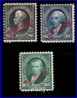 Momen Us Stamps Philippines #223-225 Mint Og H Lot #92901