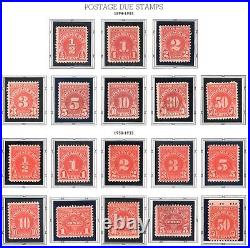 Momen Us Stamps Postage Due Collection Mint Og H/nh/ng Lot #77380