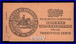 Momen Us Stamps #bk24 Complete Unexploded Booklet Mint Og Nh Lot #92745