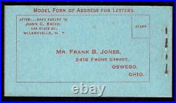 Momen Us Stamps #bk60 Complete Unexploded Booklet Mint Og Nh Vf Lot #92744