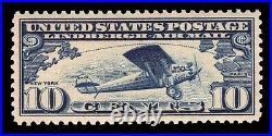 Momen Us Stamps #c10 Mint Og Nh Pse Graded Cert Gem-100 Lot #92351