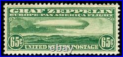 Momen Us Stamps #c13 Graf Zeppelin Mint Og H Xf
