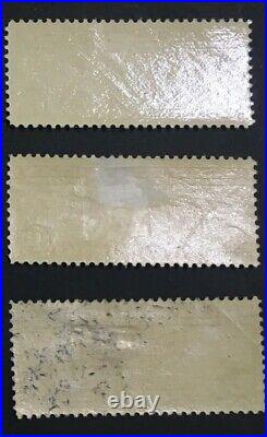 Momen Us Stamps #c13-c15 Graf Zeppelin Set Mint Og H Vf Lot #74407