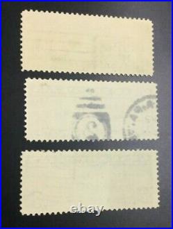 Momen Us Stamps #c13-c15 Set Graf Zeppelin Used Lot #73926