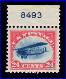 Momen Us Stamps #c3 Plate Single Mint Og Nh Xf Lot #93841