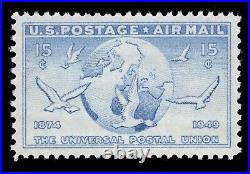 Momen Us Stamps #c43 Mint Og Nh Pse Graded Cert Sup-98 Lot #90609