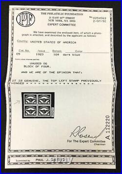 Momen Us Stamps #c5 Airmail Mint Og H Xf Pf Cert Lot #84005