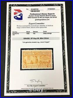 Momen Us Stamps #e13 Mint Og Nh Special Delivery Pse Graded Cert 95 Lot #84580
