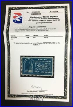 Momen Us Stamps #e5 Special Delivery Mint Og Nh Superb App. Pse Cert Lot #92249