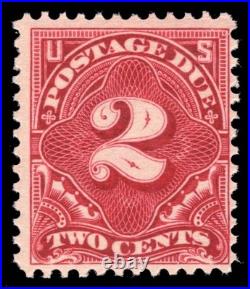 Momen Us Stamps #j30 Vermillion Mint Og Nh Pf Cert Lot #96728
