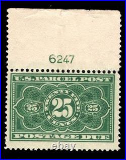 Momen Us Stamps #jq5 Plate Single Parcel Post Mint Og Nh Lot #97662