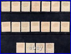 Momen Us Stamps #k1-k18 Shanghai China Complete Set Mint Og H Lot #92952