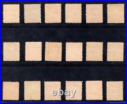 Momen Us Stamps #k1-k18 Shanghai China Complete Set Mint Og Nh Lot #92647